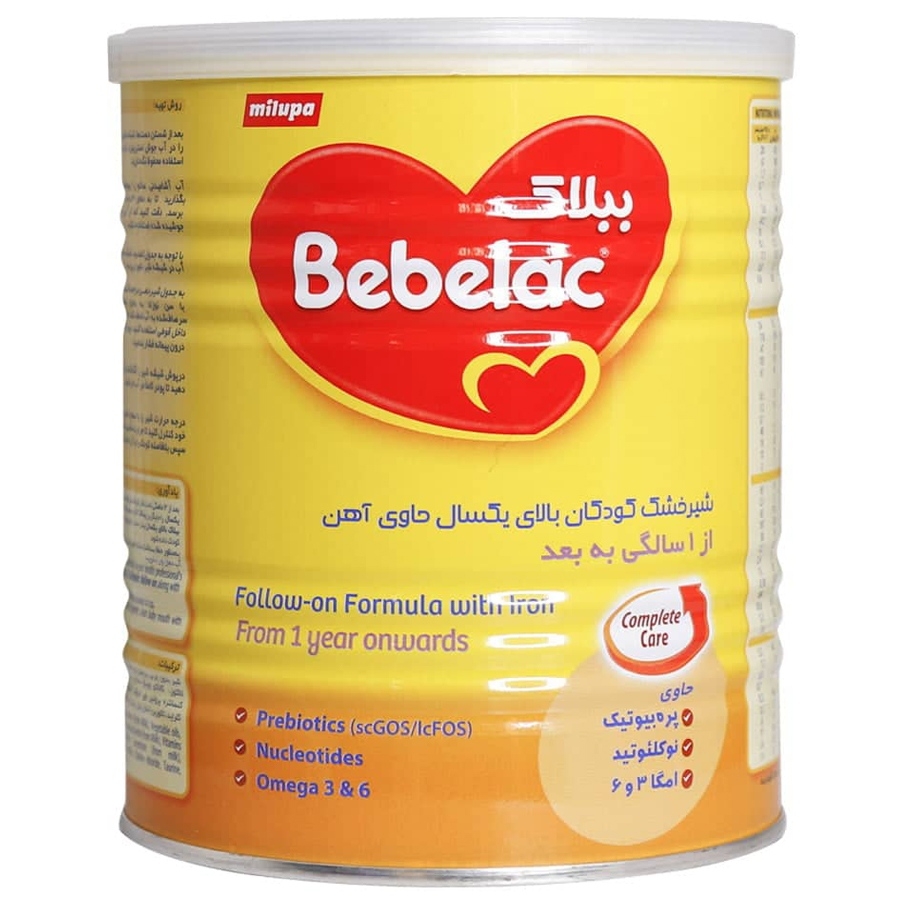 شیر خشک ببلاک 3 میلوپا مناسب از ۱ سالگی به بعد ۴۰۰ گرم