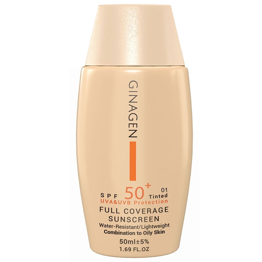 کرم ضد آفتاب رنگی پوست چرب SPF50