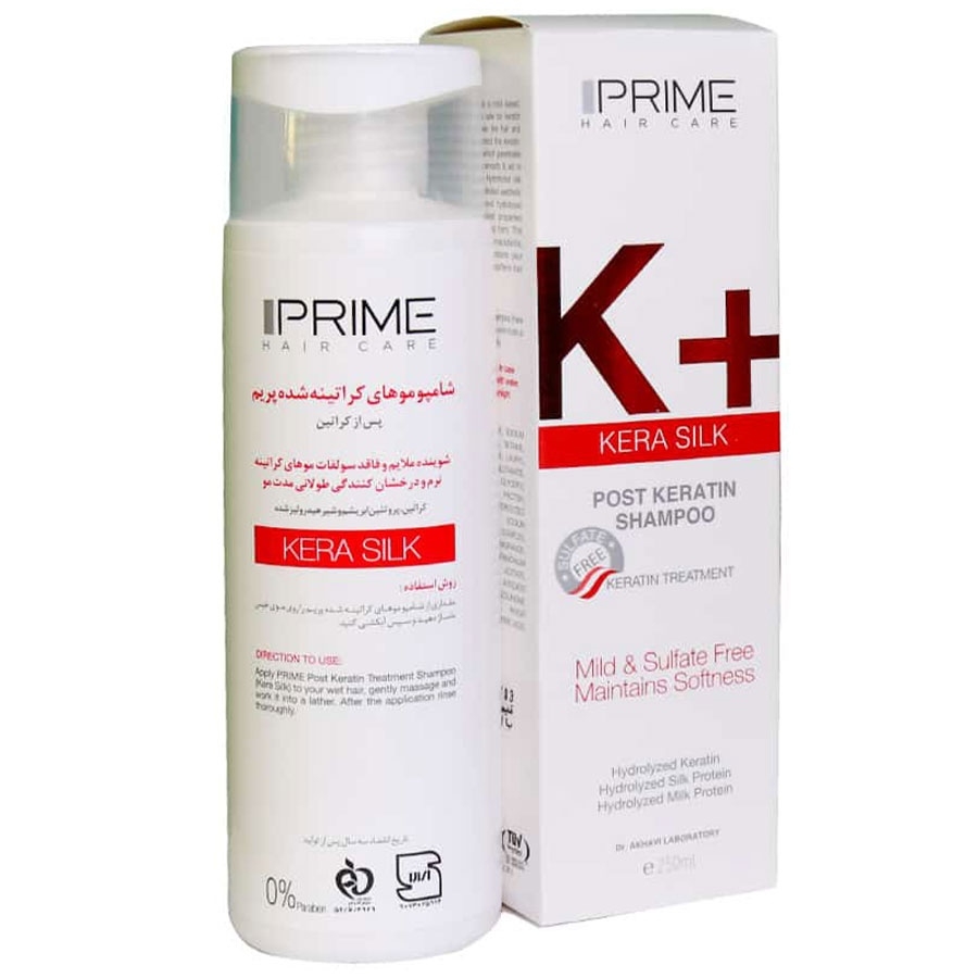 شامپو موهای کراتینه شده +K