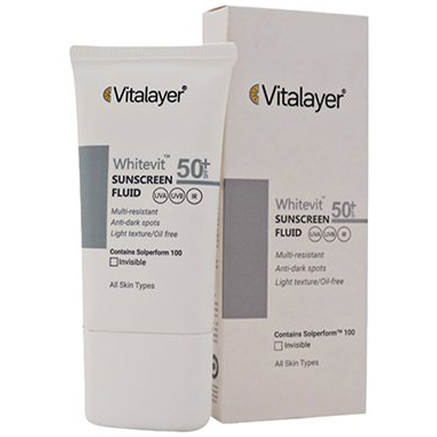 فلوئید ضد آفتاب ضد لک وایت ویت SPF50