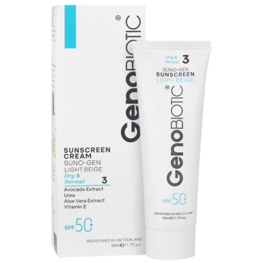 کرم ضد آفتاب پوست خشک SPF50 سانوژن