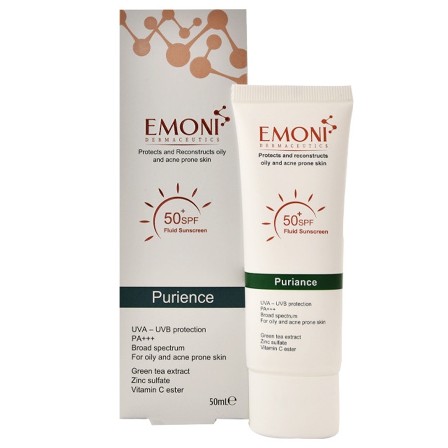 فلوئید ضد آفتاب فلوئید پیورینس SPF50 بی رنگ