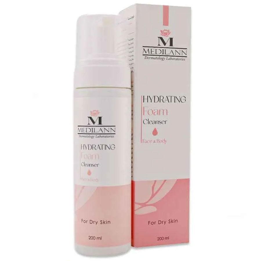 فوم شستشو و آبرسان پوست خشک