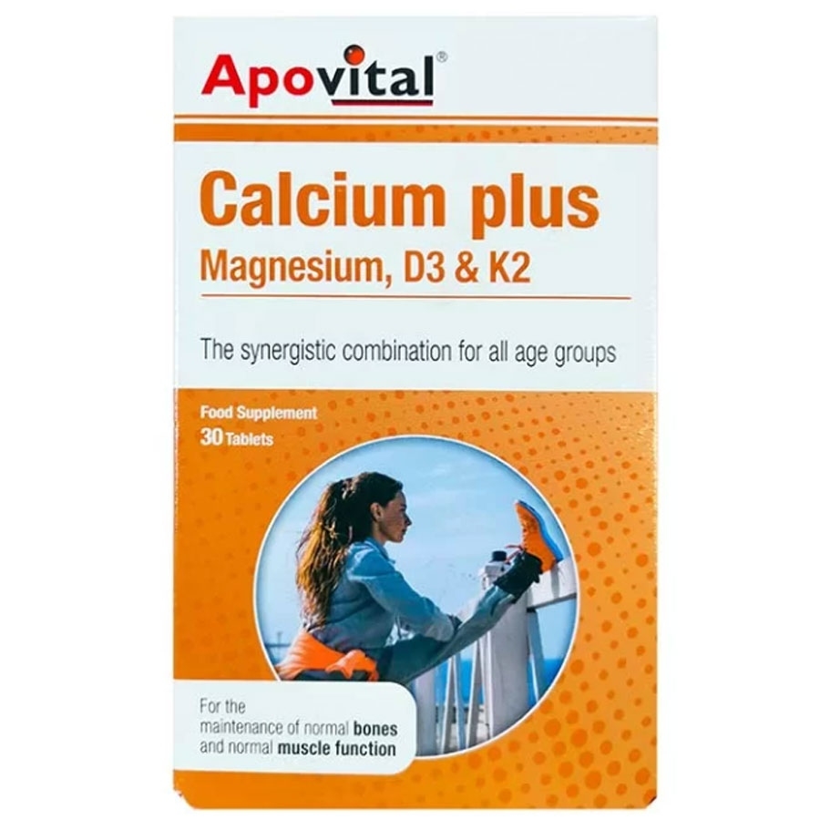 قرص کلسیم پلاس منیزیم و ویتامین د3 و کا2