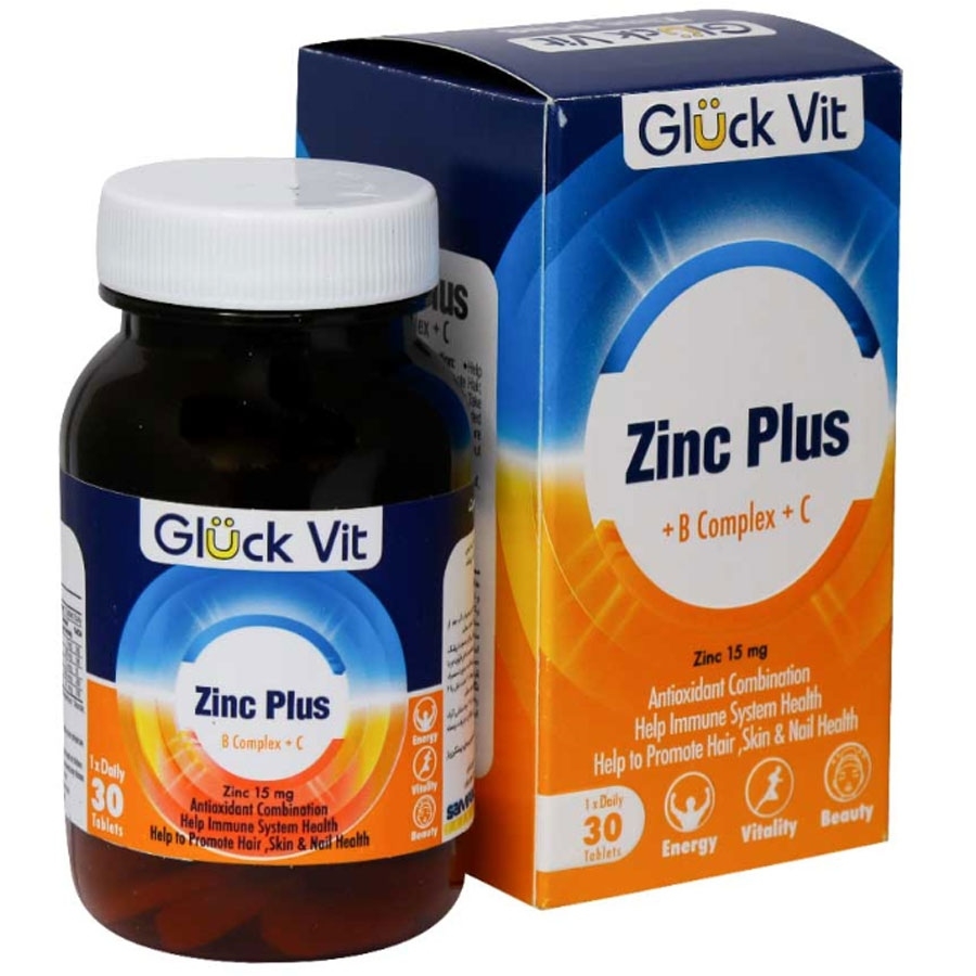 قرص زینک پلاس و ب کمپلکس و ث