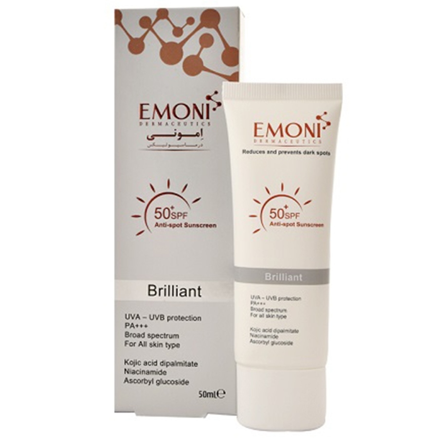 کرم ضد آفتاب ضد لک برلیانت SPF50
