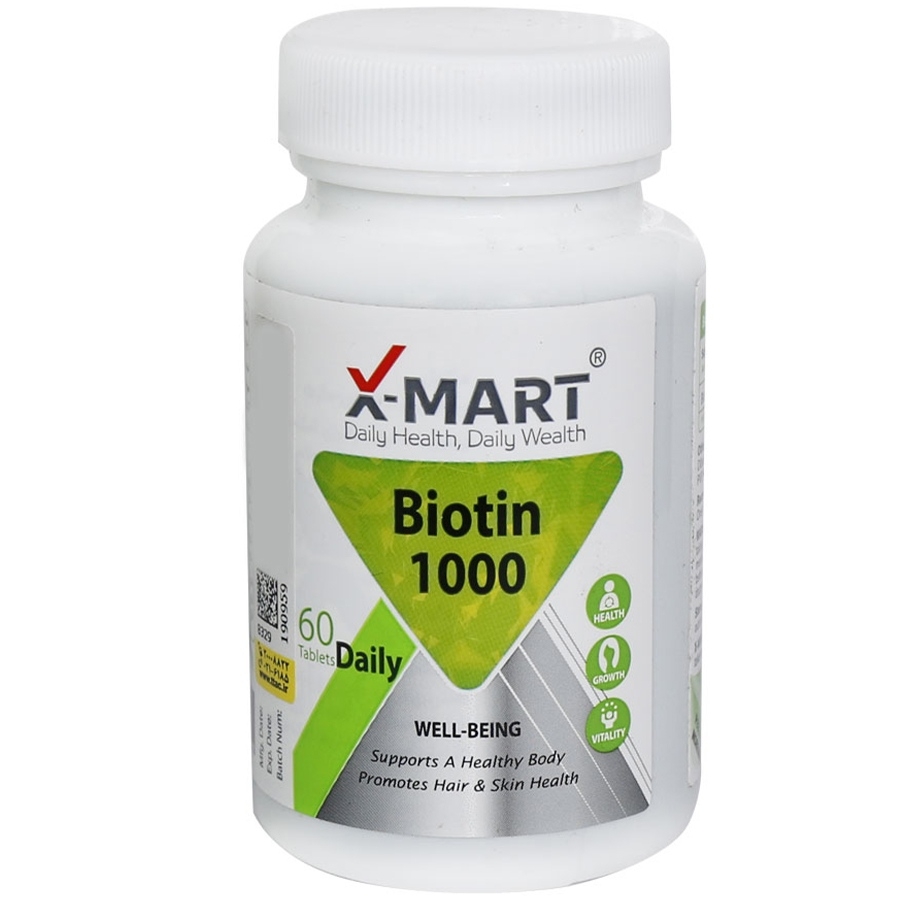 قرص بیوتین 1000 ایکس مارت