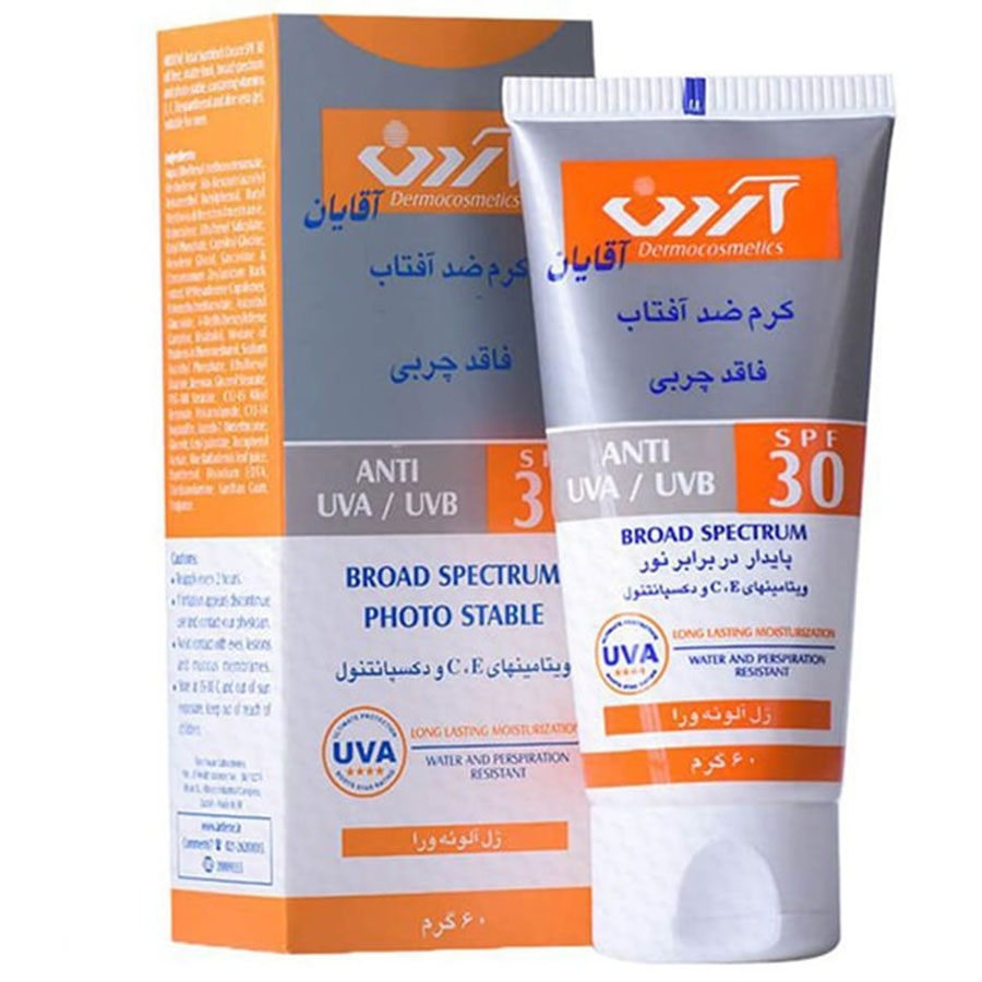 کرم ضد آفتاب آقایان SPF30 آردن