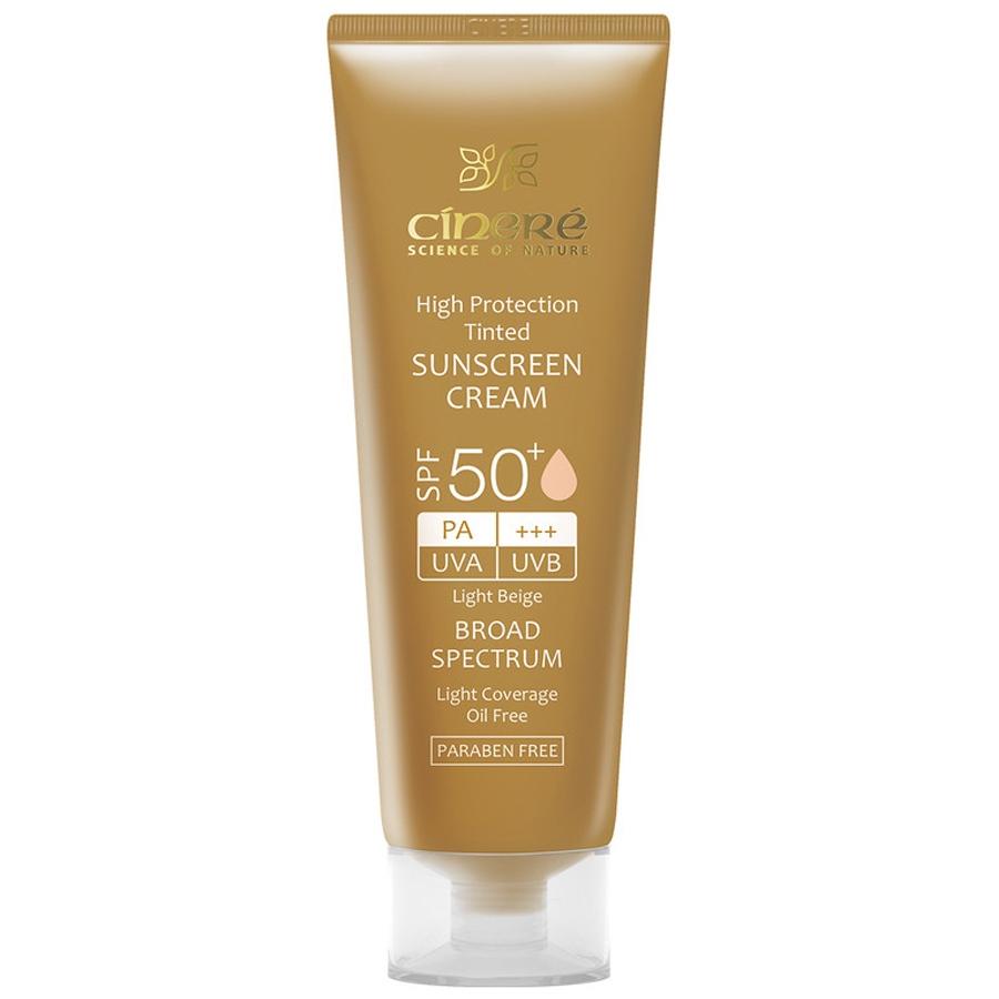 کرم ضد آفتاب رنگی SPF50 سینره 50 میلی لیتر